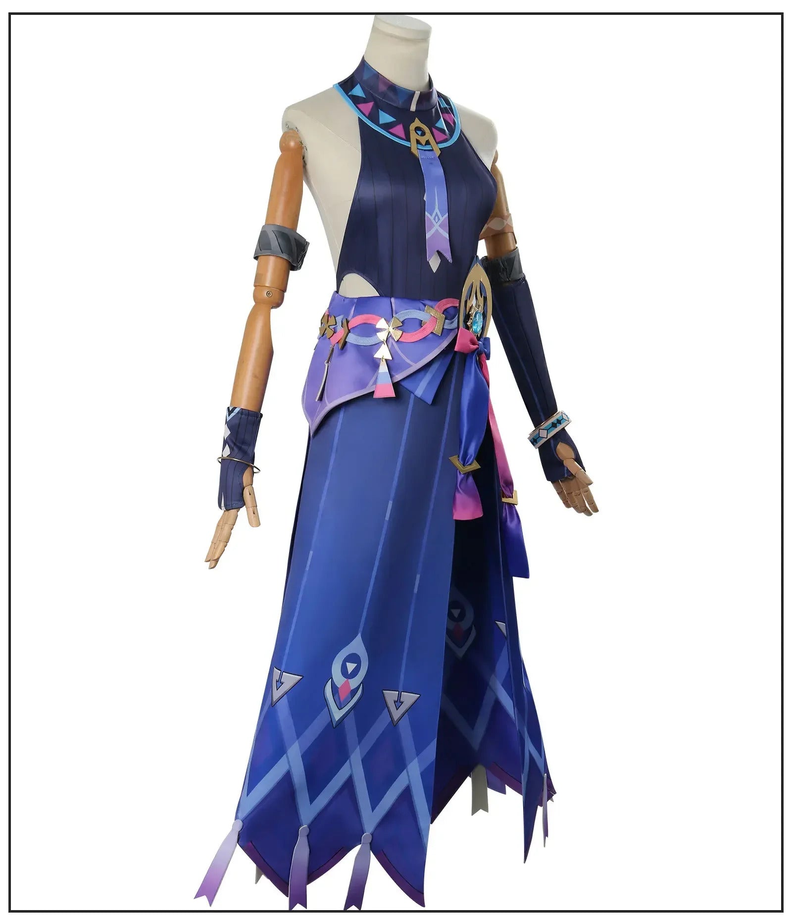Genshin Impact Citlali Cosplay Costume Dress Headwear Game Uniform Masters of The Night-Wind Natlan Halloween Party Women