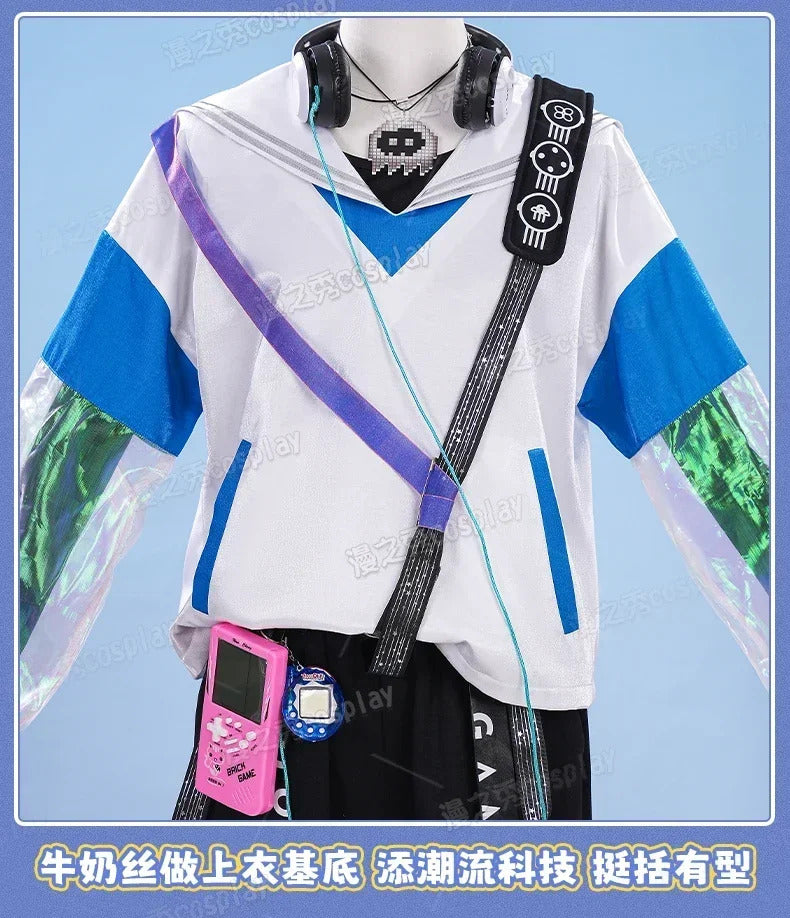 Game Arknights Mizuki Cosplay Costume Uniform Halloween Carnival Party Christmas Play Role Clothes Clothing