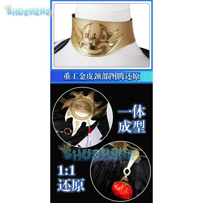 Final Fantasy XIV FF14 Astrologian Cosplay Costume Halloween Carnival Costume Support Customization