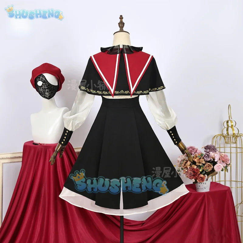 BanG Dream Ave Mujica Mortis Wakaba Mutsumi Cosplay Costume Uniform Halloween Carnival Party Christmas Play Role Clothing