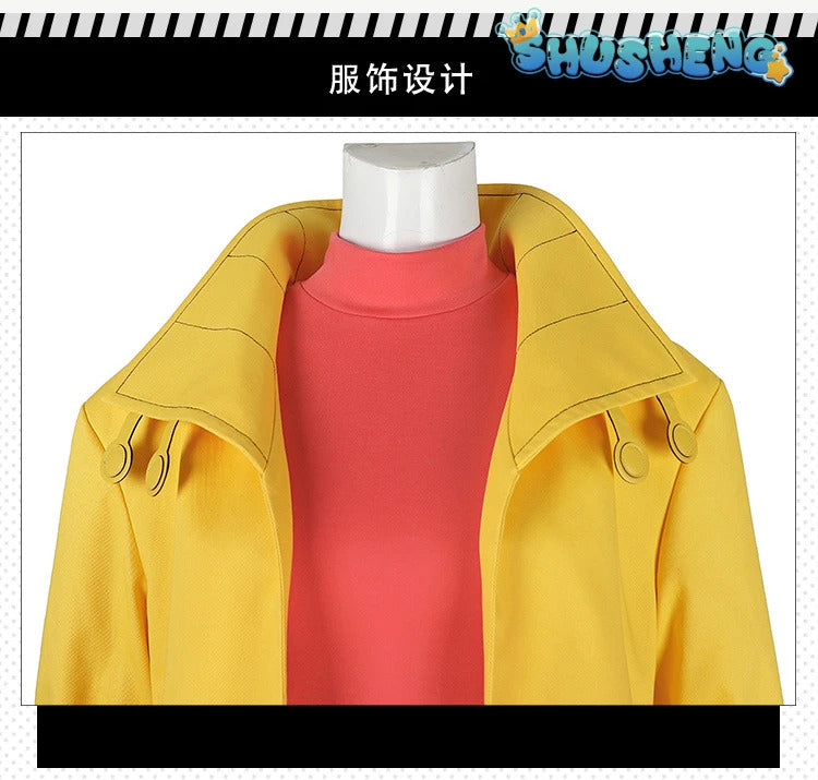 Super Villain Fantasia X 97 Cosplay Jubilee Cosplay Costume Disguise For Girls Women Adult Coat PantsHalloween Carnival Suit