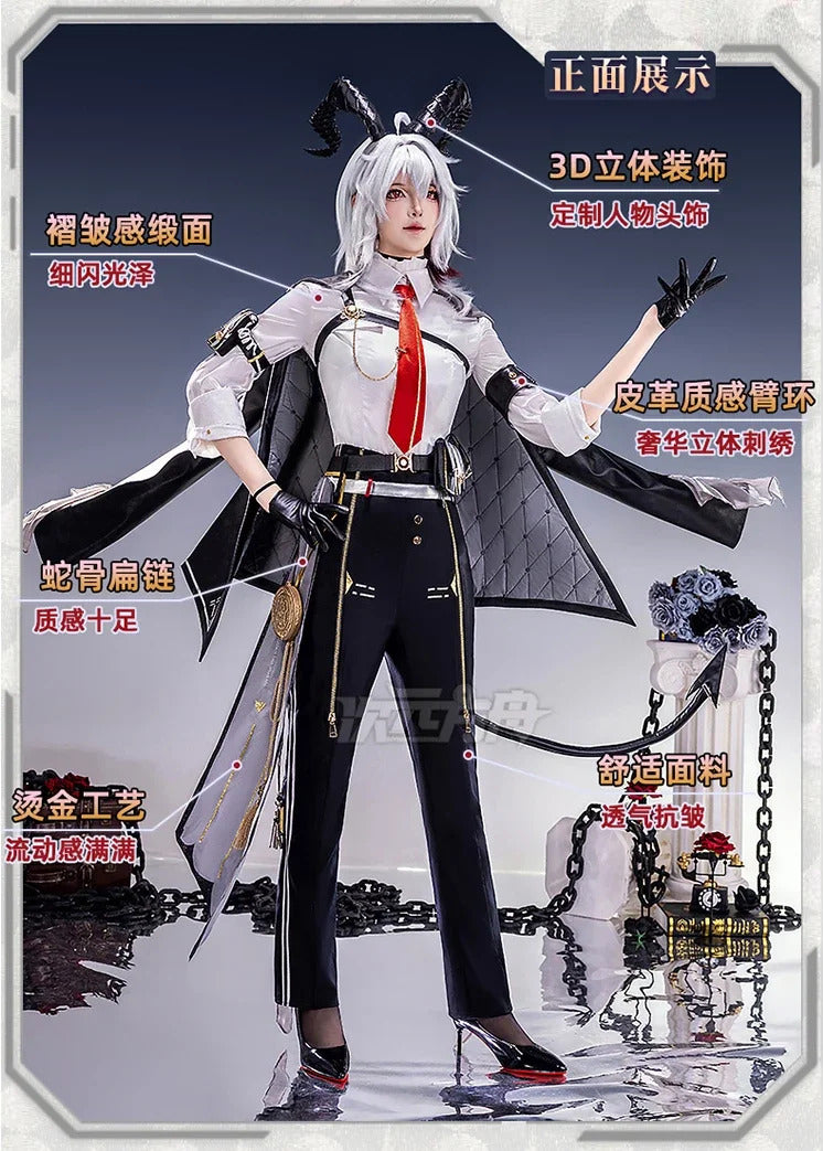 Game Wuthering Waves Zani Cosplay Costume Uniform Halloween Carnival Party Christmas Play Role Clothes Clothing