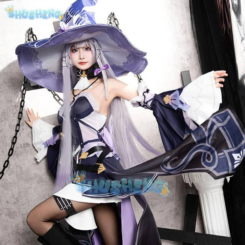 Honkai: Star Rail The Herta Cosplay Costume Uniform Halloween Carnival Party Christmas Play Role Clothes Clothing for Women