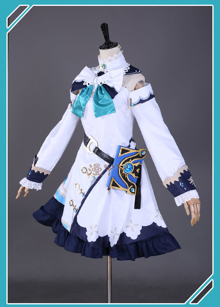 Barbara Cosplay Genshin Impact Costume Adult Carnival Uniform Anime Halloween Party Costumes Masquerade Women Game