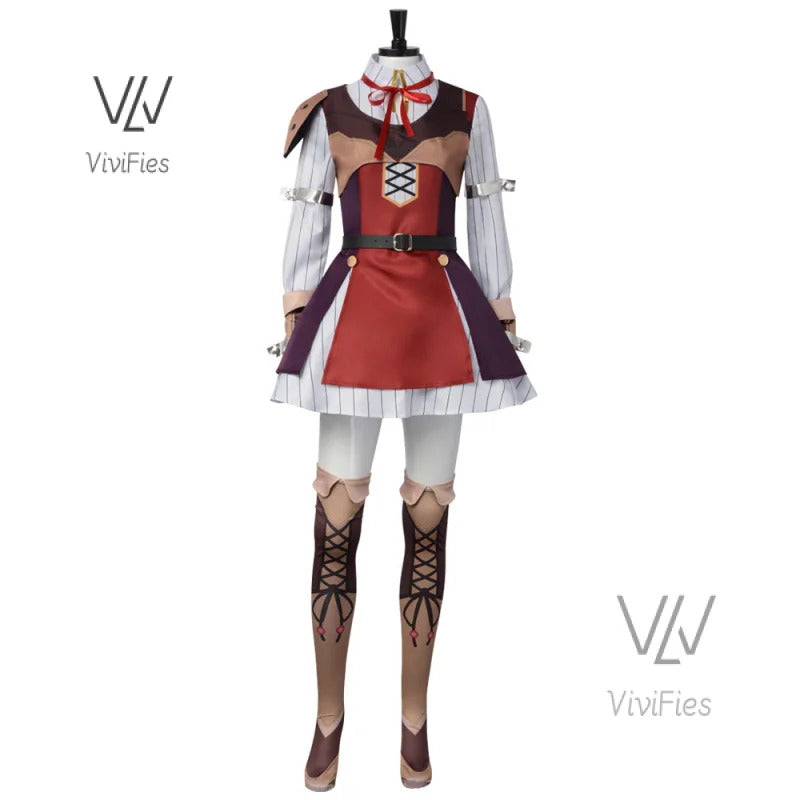Anime Tate No Nariagari Raphtalia Cosplay Costumes Raphtalia Costume For Women Cosplay Yuusha No Costume Full Sets Sock glove