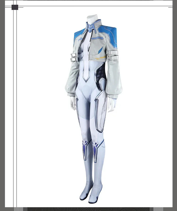 Shusheng-R Superhero Dagger Tandy Bowen Cosplay Rivals Costume Halloween Women's Fantasia jumpsuit outerwear shoes set fashionable uniform