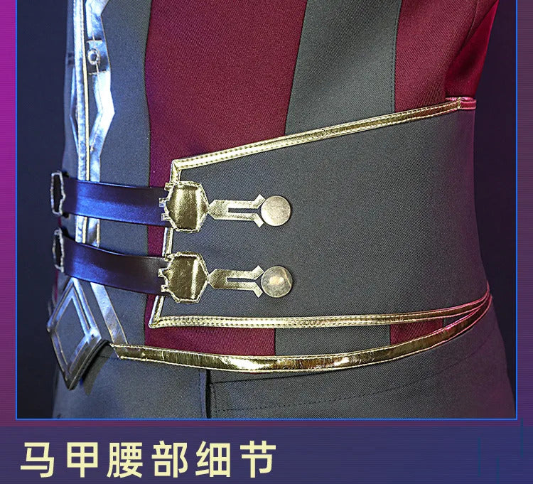 IN STOCK Silco Arcane Cosplay Arcane:League of Legends Silco costume Carnival Party Men Women Uniform Accessories Prop Set
