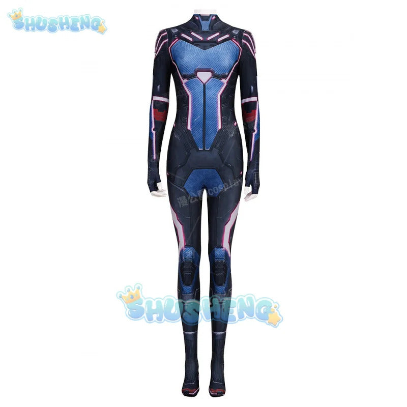 Split Fiction Mio Hudson Cosplay Costume Jumpsuit Halloween Carnival Party Christmas Play Role Clothes Clothing for Women