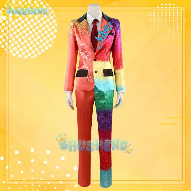 Ensemble Stars Nice Arneb Thunder Cosplay Costume Colorful Suits Uniform Hallowen Carnival Party Play Role for Women Men