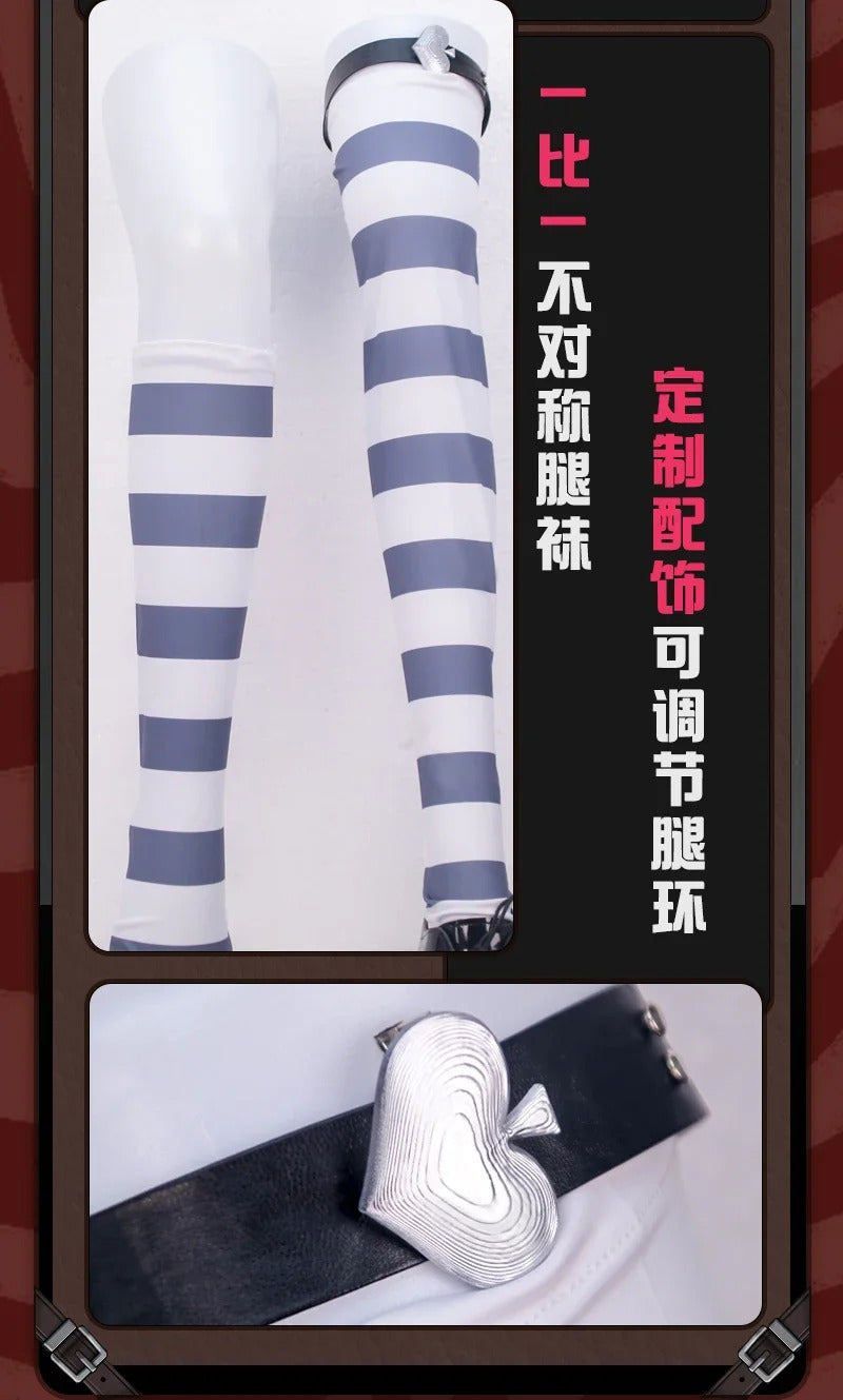 Ukinami Yuzuha Zenless Zone Zero Cosplay Costume Sweater skirt backpack doll socks props Halloween sweet women complete set