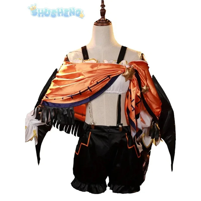 Anime Date A Live Kyono Natsumi Cosplay Costume Sexy dress, hat, accessory set, carnival party, men's and women's uniform