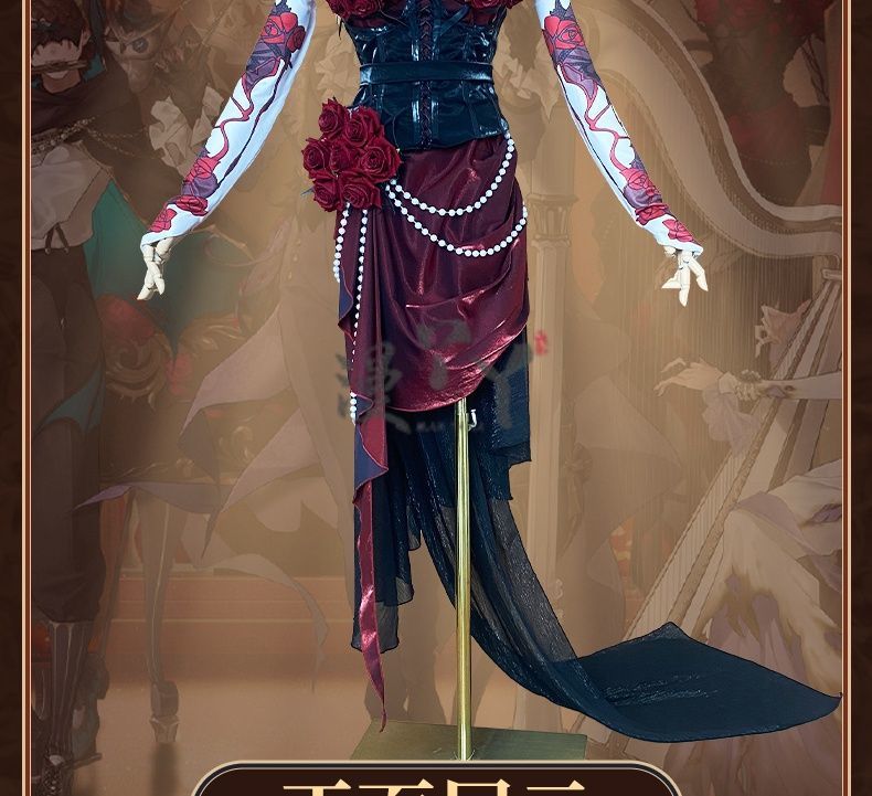 Game Identity ⅤBloody Queen Mary Cosplay Costume Women Girls Dress Roleplay Fantasia Outfits Halloween Carnival Uniform