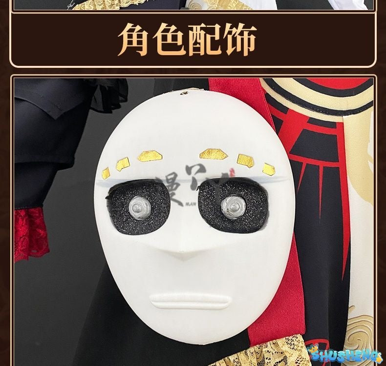 Weeping Clown Cosplay Game Identity V Joker Fashion Costume Anime Women Men Cute Suit Role Play Clothing Halloween Suit