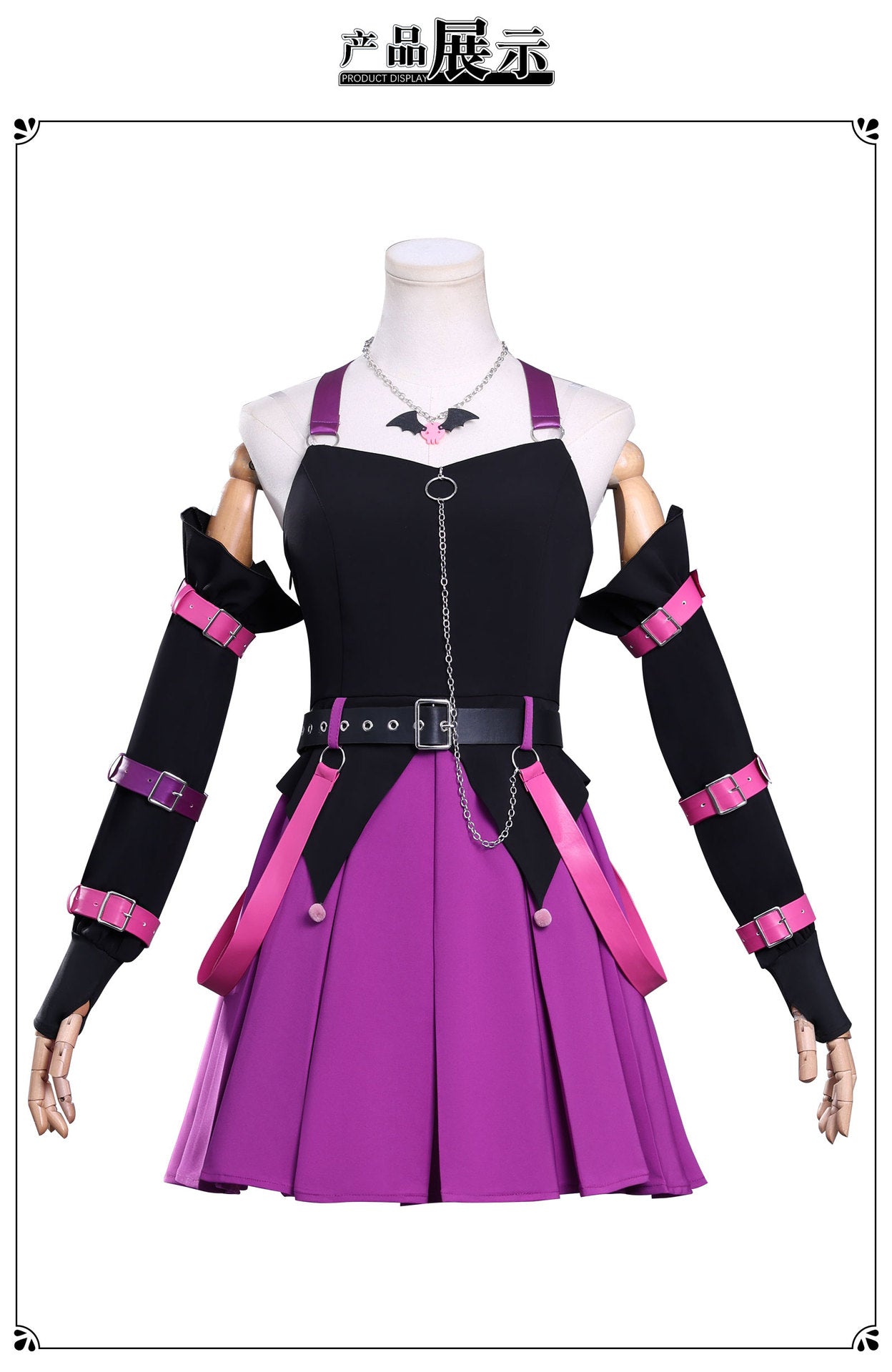 Anime Girls Band Cry Hina Tomo 486 Cosplay Costume JK Dress Skirt Headwear Woman Sexy Carnival Halloween Suit