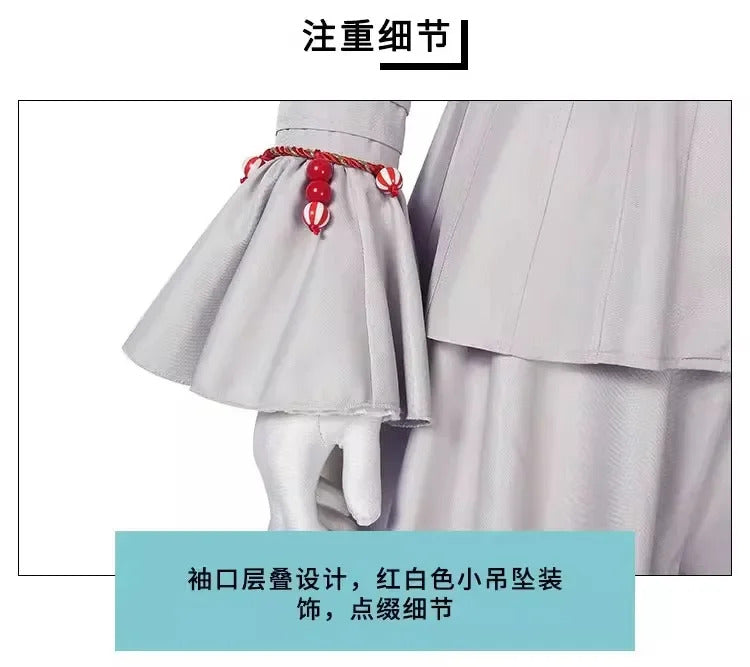 Movie Chapter Two Pennywise Cosplay Costumes Clown joker Halloween Mask Adult Kids Children Gift Home Clothes Super Cos Suits