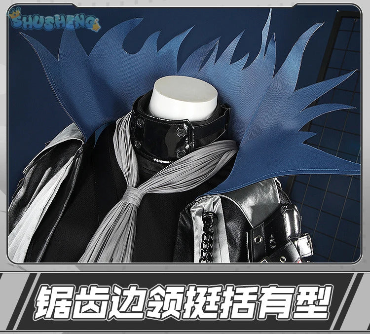 Shusheng Arknights Ulpianus Cape Hat Cosplay Costume Cos Game Anime Party Uniform Hallowen Play Role Clothes Clothing