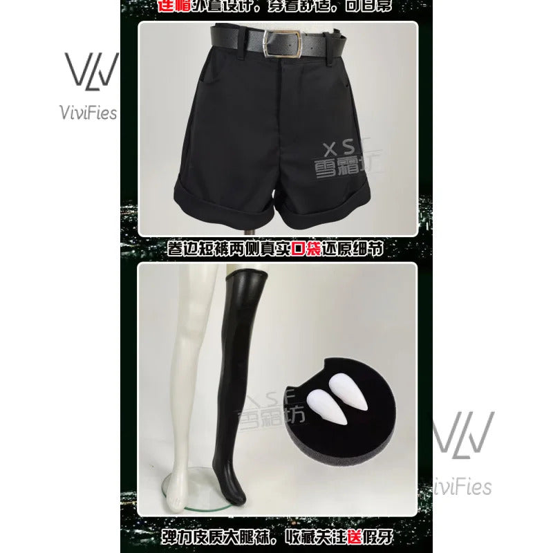 New Anime Yofukashi No Uta Cosplay Nanakusa Nazuna Cosplay Costume Call of The Night Cosplay Costume Halloween Coak Cloak