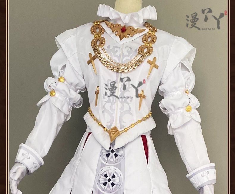 Identity Ⅴ Joseph Desaulniers Photographer Cosplay Costume Halloween party glamorous uniform accessorie props wig men women Set