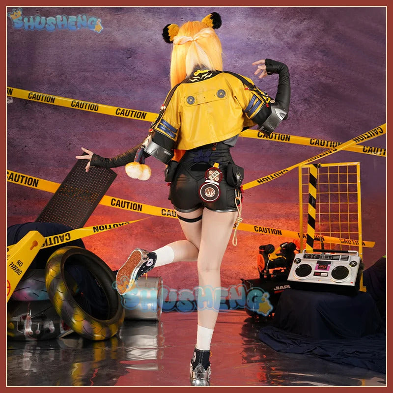 Zenless Zone Zero Ju Fufu Cosplay Costume Uniform Halloween Carnival Party Christmas Play Role Clothes Clothing for Women