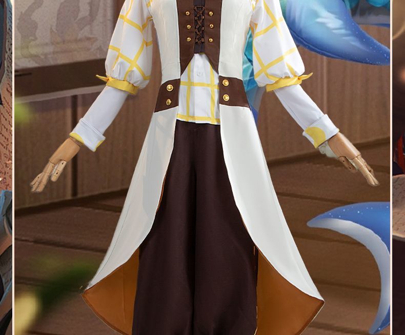 Norton Campbell Cosplay Costume Game Identity V Prospector Cosplay Suit Party Clothing Halloween Carnival Uniforms