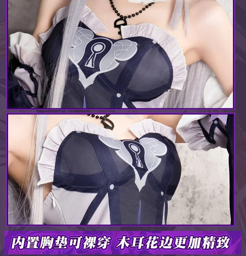 Honkai: Star Rail The Herta Cosplay Costume Uniform Halloween Carnival Party Christmas Play Role Clothes Clothing for Women