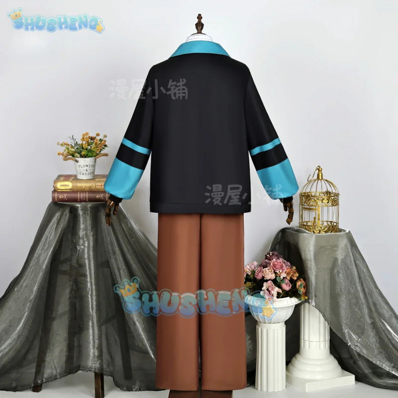 Shusheng-N Game Arknights Yan Cosplay Costume Uniform Halloween Carnival Party Christmas Play Role Clothes Clothing