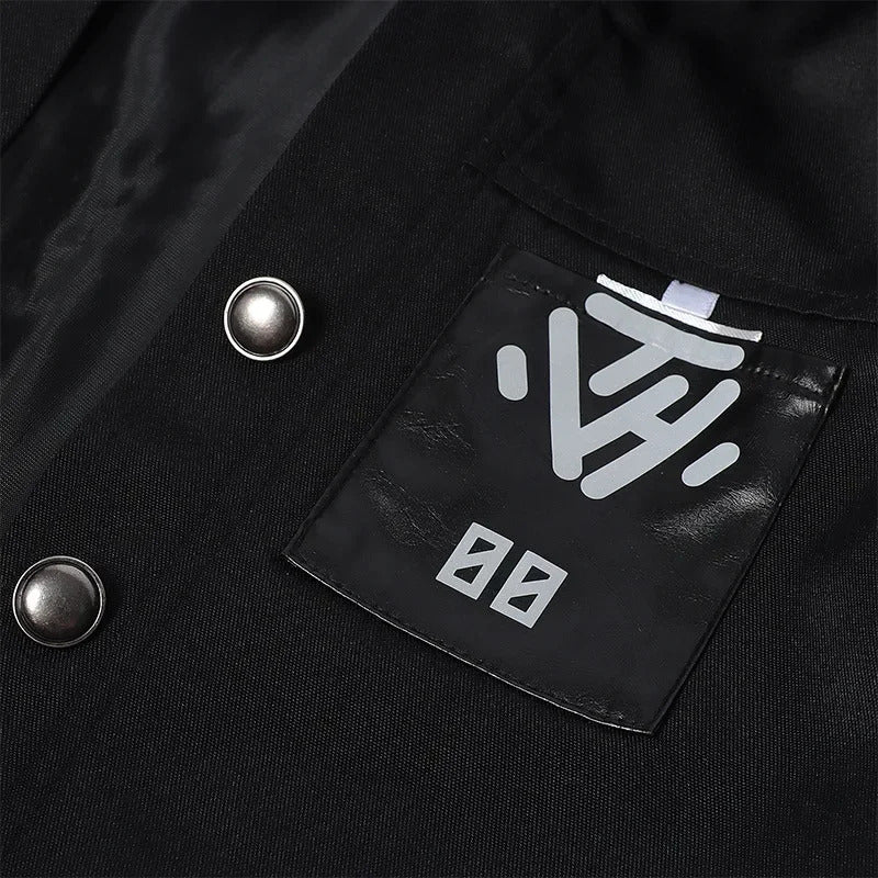 Shusheng-R Love and Deepspace Heroine Cosplay Costume Halloween combat suit including gloves outerwear shirt tie men women handsome set