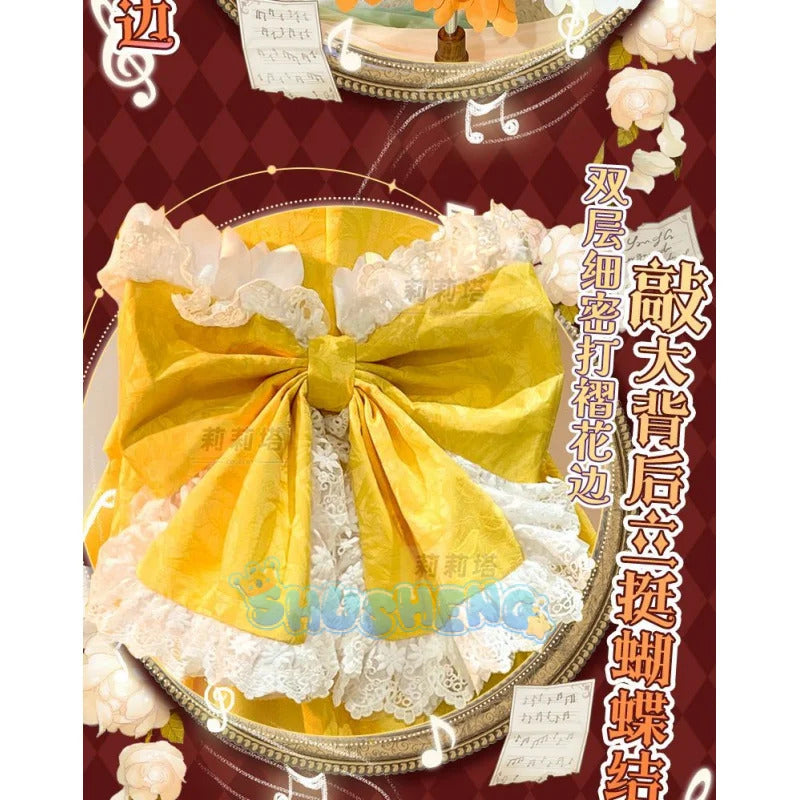 Anime Rozen Maiden Hinaichigo Souseiseki Cosplay Costume Halloween Carnival Sweet and Cute Lolita Dress and Accessories Girl Set