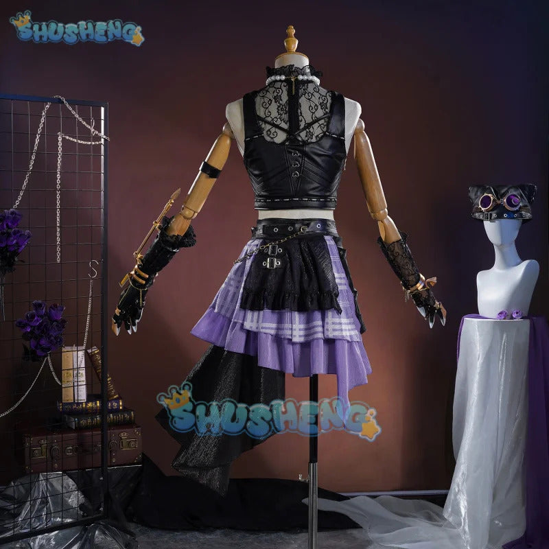 Identity Ⅴ Tracy Reznik Cosplay Costume Mechanic Uniform Halloween Carnival Party Christmas Play Role Clothes Clothing for Women