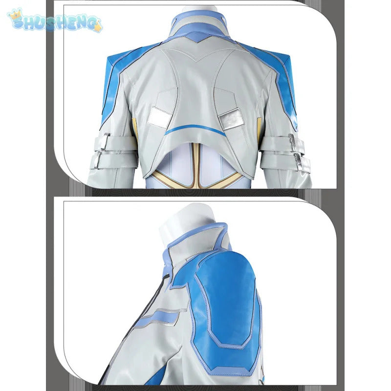 Shusheng-R Superhero Dagger Tandy Bowen Cosplay Rivals Costume Halloween Women's Fantasia jumpsuit outerwear shoes set fashionable uniform