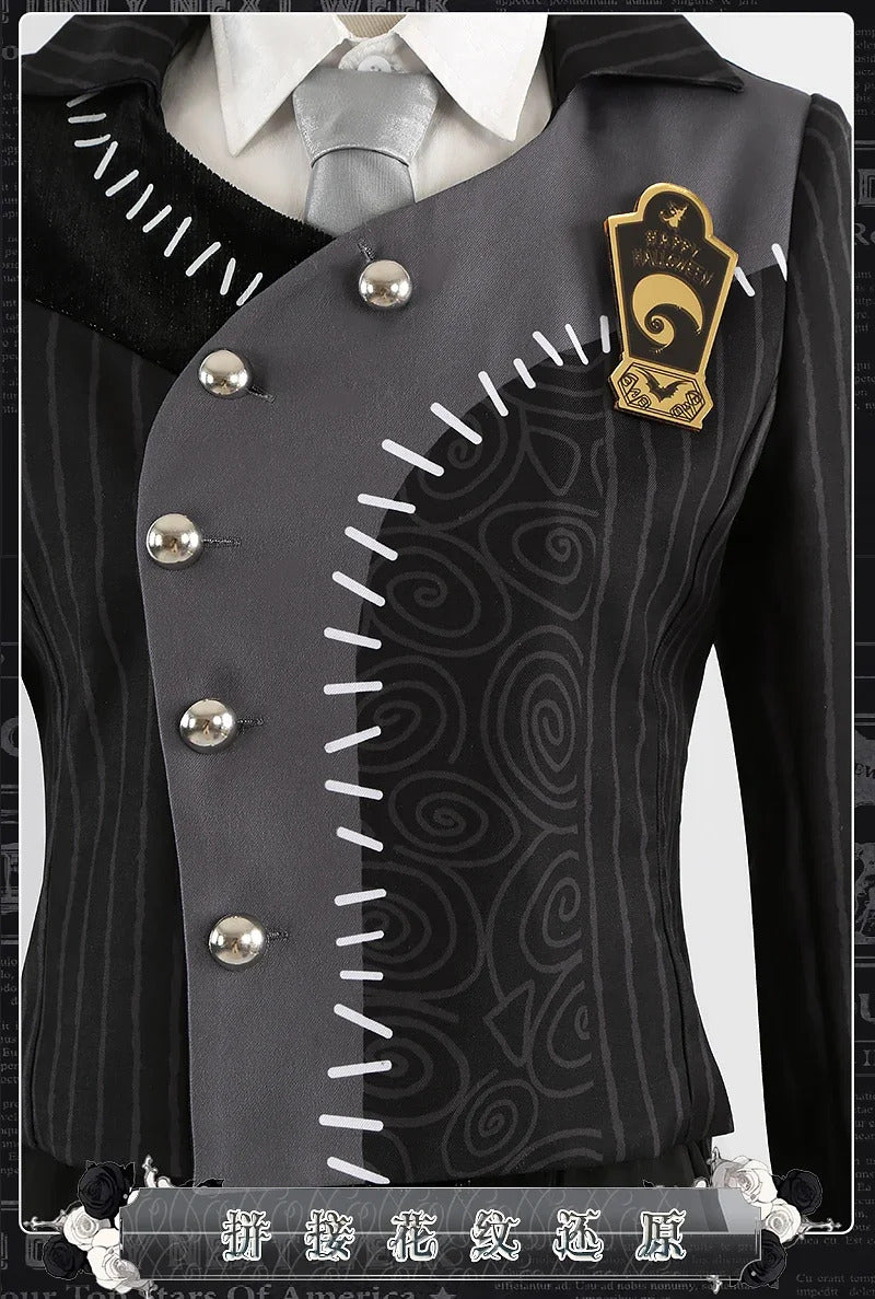 Twisted-Wonderland Jade Leech Cosplay Costume Uniform Halloween Carnival Party Christmas Play Role Clothes Clothing