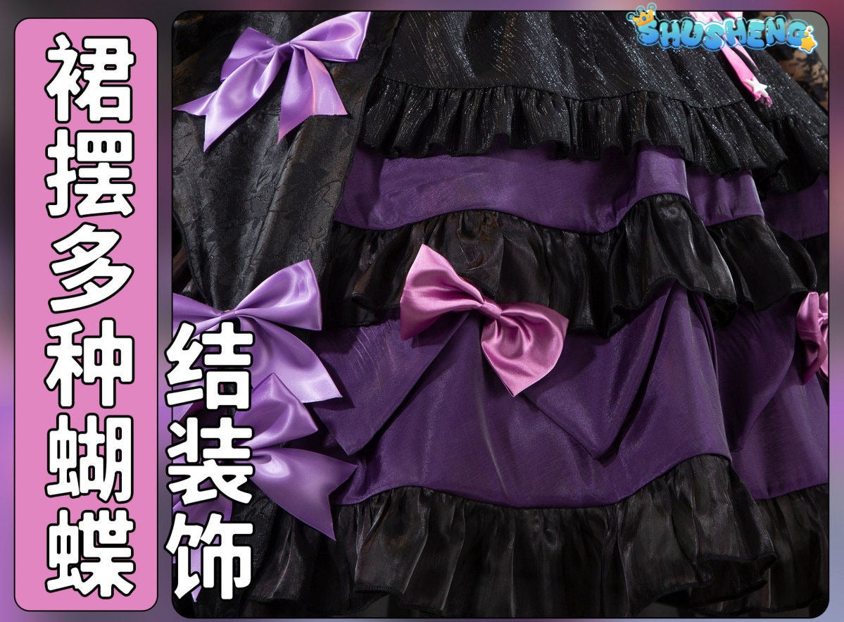 Game Identity V Collaboration Marie Bloody Mary Cosplay Costume Premium Anime Outfit Full Set for Fans Halloween Party Role Play Event