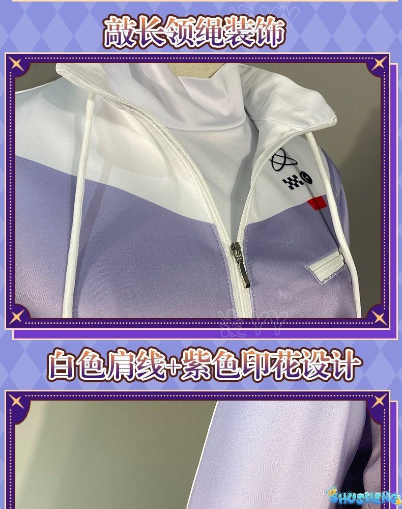 Anime VTuber Kenmochi Toya Any Size Cosplay Costume Women Men Halloween Custom Size