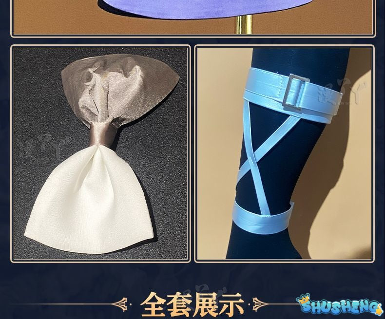 Arknights Priestess Cosplay Costume Game Uniforms Women Halloween Party Girls Clothes Outfit Anime Event Trench Skirt