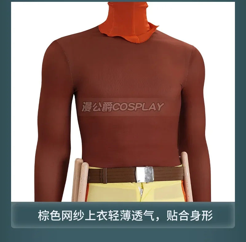Invincible Season 3 Rex Splode Cosplay Costume Uniform Halloween Carnival Party Christmas Play Role Clothes Clothing for Men