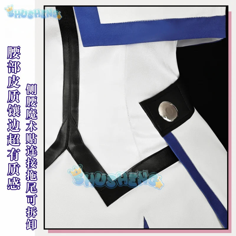 Magical Girl Takamachi Nanoha Cosplay Costume Magic Cannon Combat Suit Halloween Carnival Party Christmas Play Role  Clothing