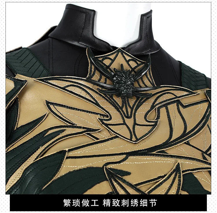 Game Baldur's Gate 3 Minthara Cosplay Costume Women Leathe Battle Suit with Accessories Halloween Carnival Party Outfits