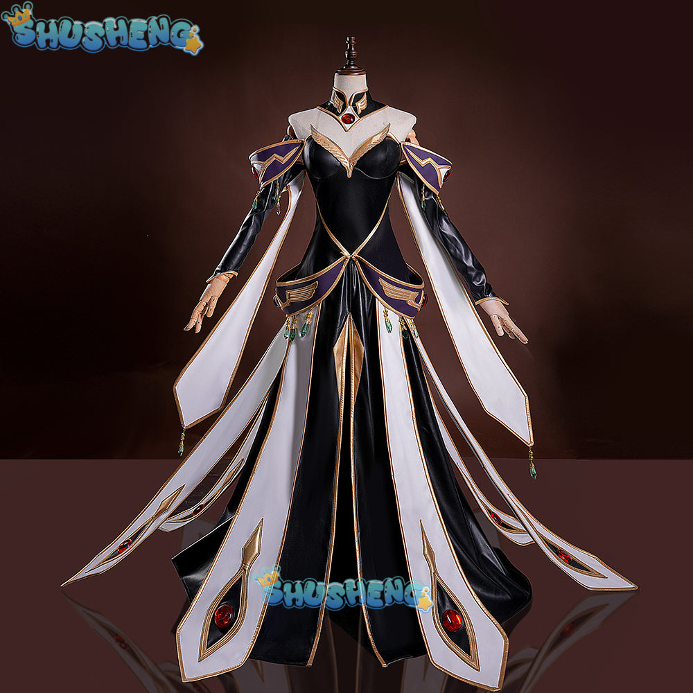 Queen Costumes CODE GEASS Lelouch of The Rebellion Set Halloween Christmas Costumes for Adults Deguisement for Carnaval