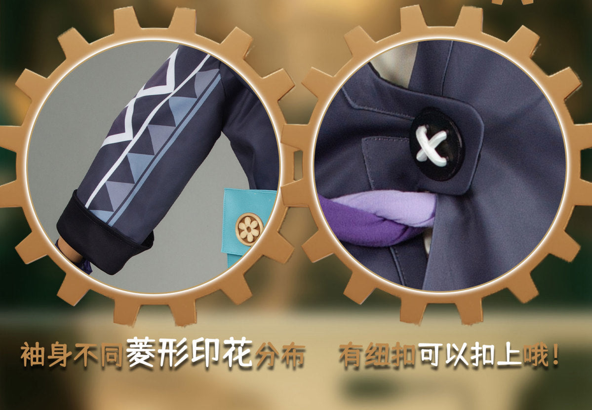 Aventurine Cosplay Costume Honkai Star Rail Carnival Uniform Anime Halloween Costumes Men Game Character Outfits