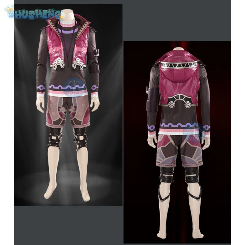 Xenoblade cos Chronicles shulk hero Cosplay Costume Jewelry accessories and props Halloween handsome set