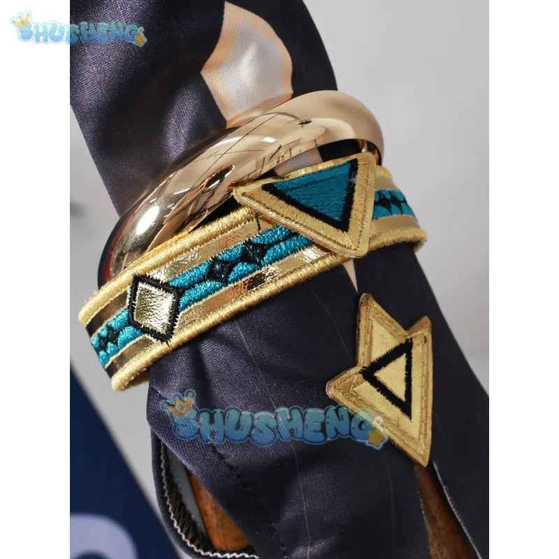Citlali Cosplay Costume Dress Genshin Impact Outfit Headwear Masters of The Night-Wind Natlan Halloween Party Women Carnival