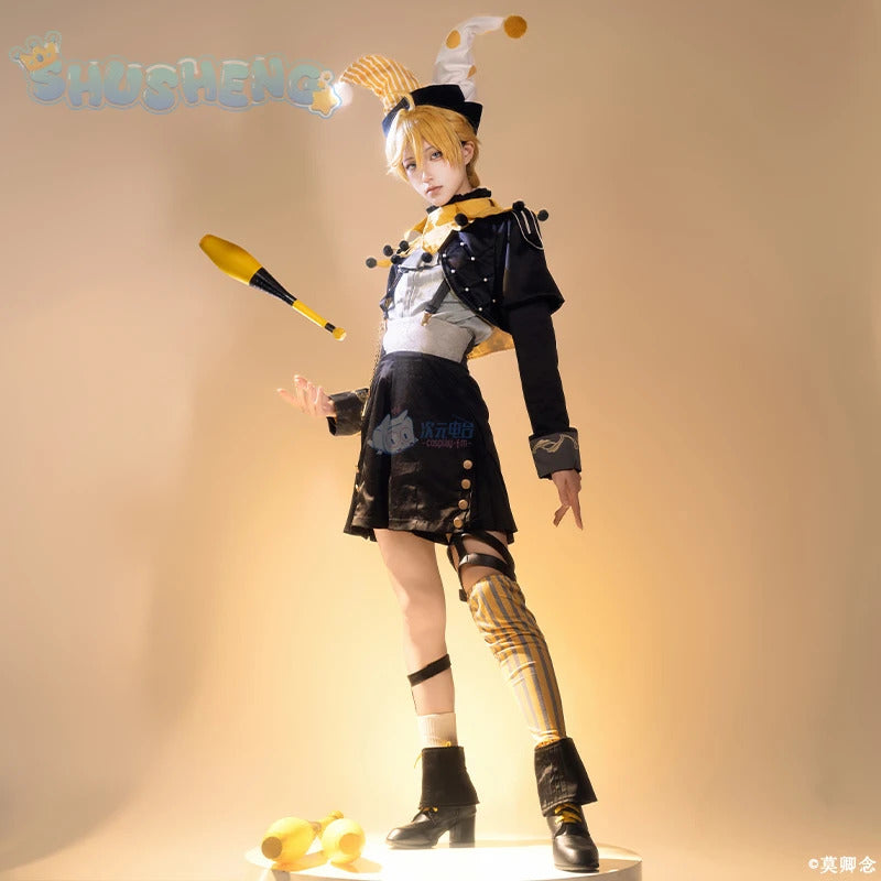 Anime Kagamin Len Rin Cosplay Costume Hat scarf socks accessories Halloween Christmas cute fashion Woman Men Len New uniform set