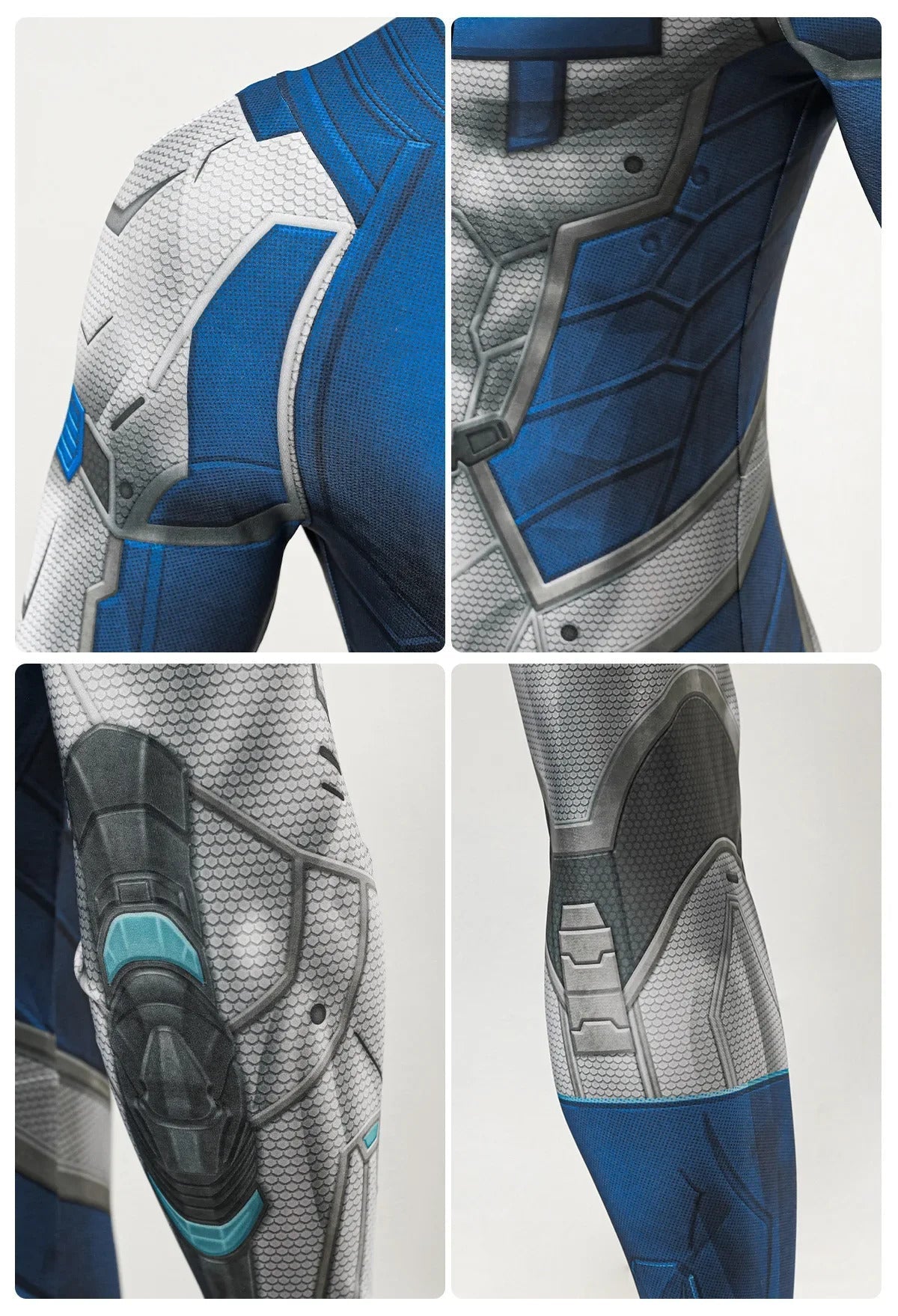 Reed Richards Mister Fantastic Cosplay Costume Halloween Carnival Tight jumpsuit Man Fantasia uniform Set XS-XXXL