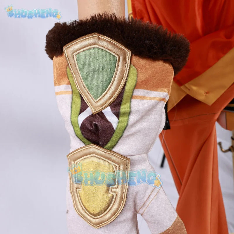 Kachina Cosplay Game Genshin Impact Costume Gorgeous Elegant Combat Uniforms Halloween Party Role Play Clothing