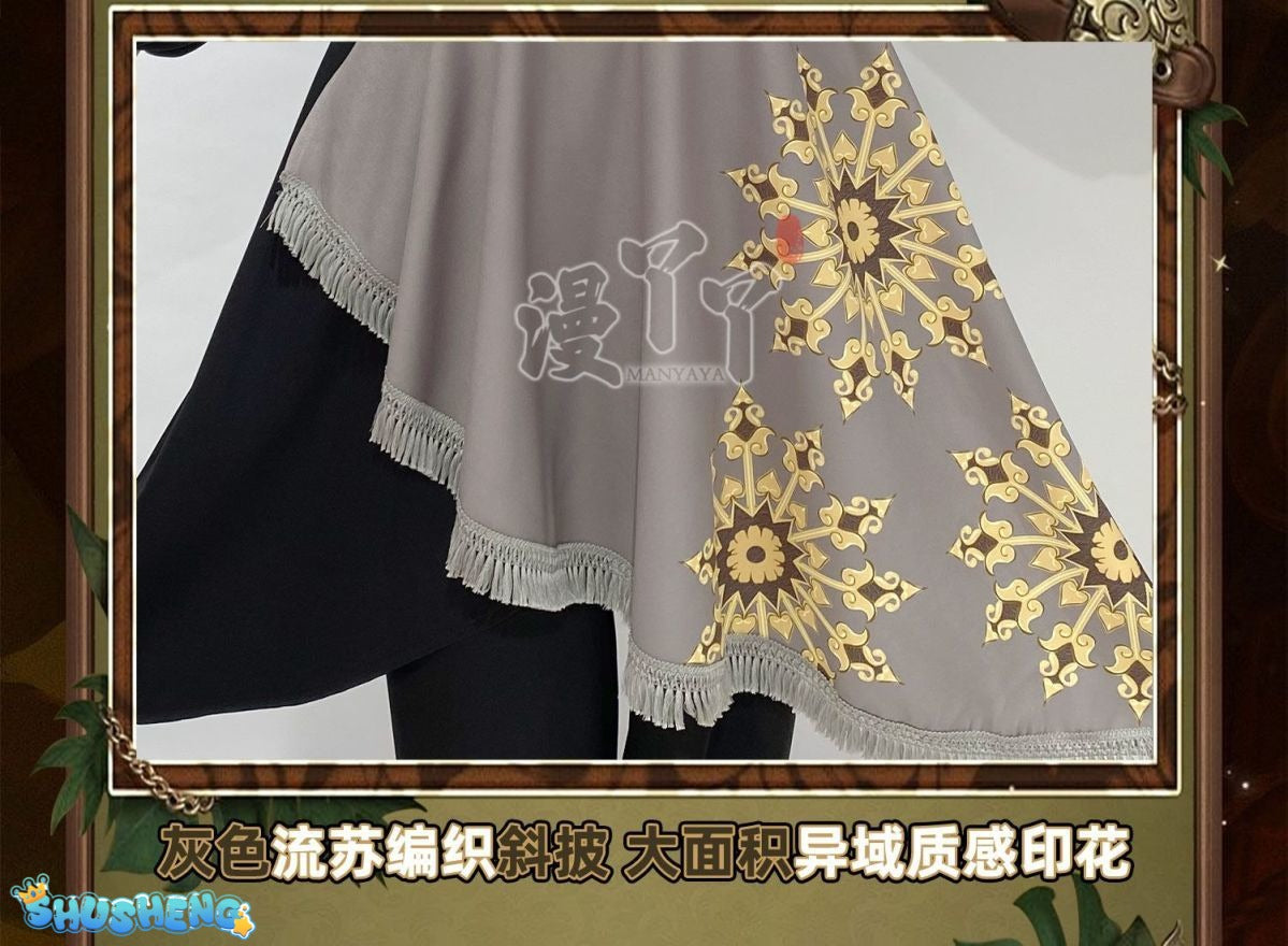 Identity V Aesop Carl Undertaker Cosplay Costume Cos Game Anime Party Uniform Hallowen Play Role Clothes Clothing