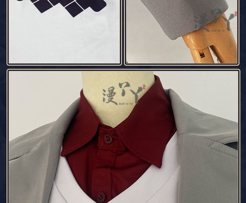 Game Identity V Eli Clark Cosplay Costume Wig Seer BLK Uniform Set Halloween Carnival Play Role Party Prop Anime Cosplay Clothes