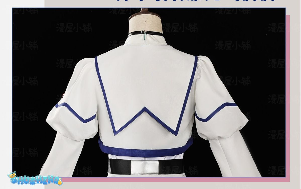 Anime Magical Girl Lyrical Nanoha Takamachi Nanoha Cosplay Costume Sweet Combat Suits Women Girls Halloween Role Play Shoes