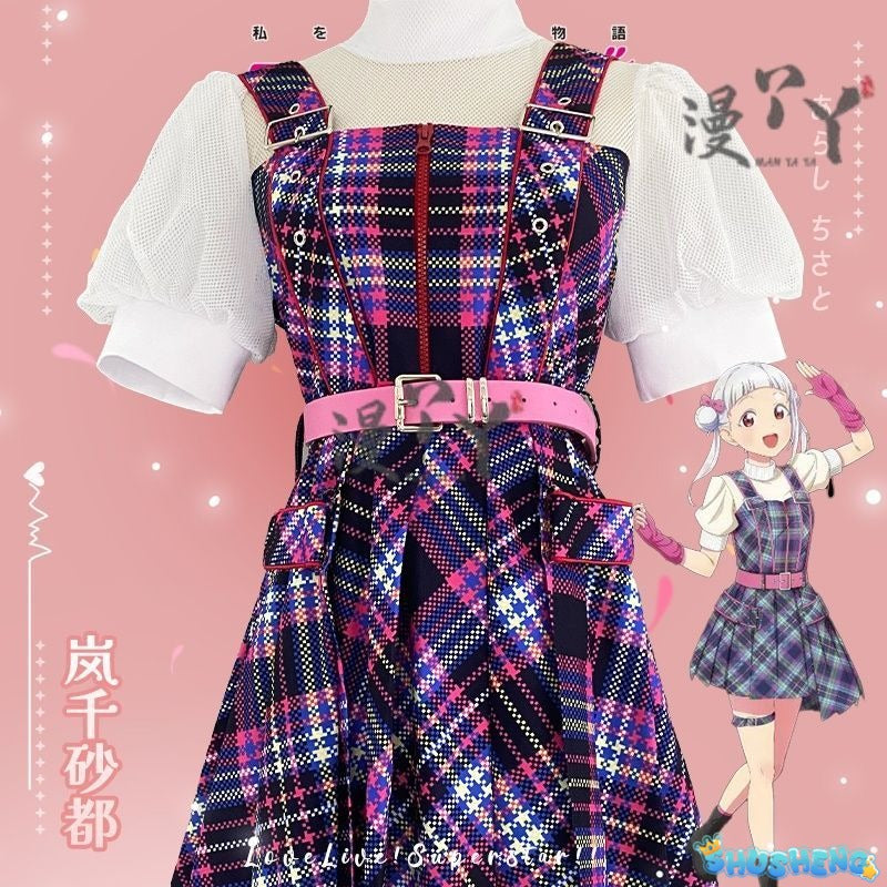 Love Live Superstar Liella 5yncri5e Arashi Chisato Onitsuka Tomari Sakurakoji Kinako Wakana Shiki Outfits Anime Cosplay Costumes