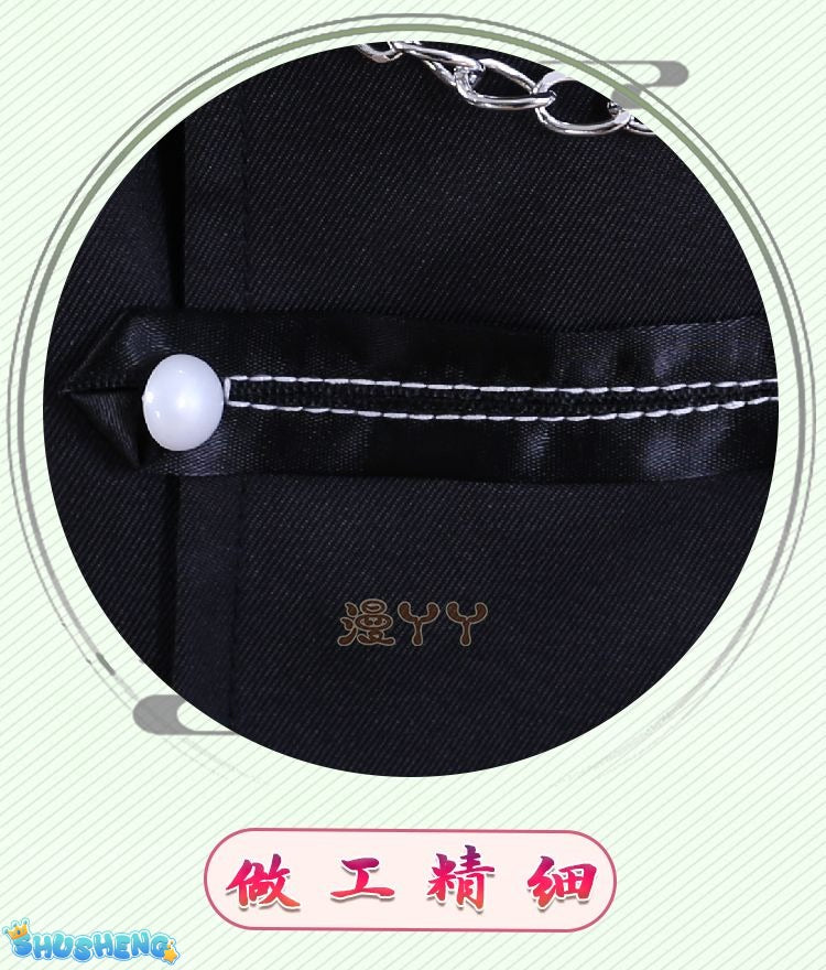 Eli Clark Cosplay Seer Game Identity Ⅴ costume Halloween Party Fashion Cloak Eyemask Tie Accessories Uniform Woman Man Set