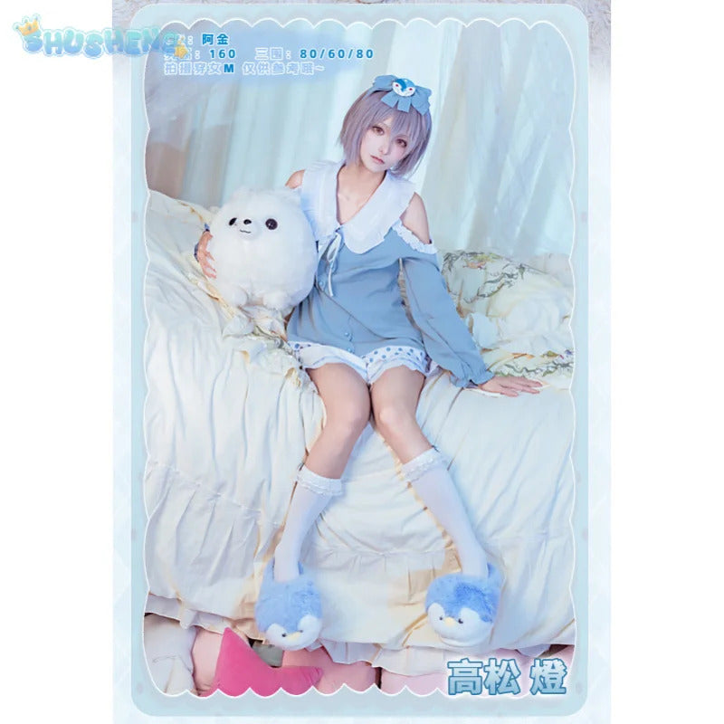 Taki Shiina Anon Chihaya Takamatsu Tomori Bang Dream!Cosplay Costume Halloween sleepwear party dress socks accessories prop set
